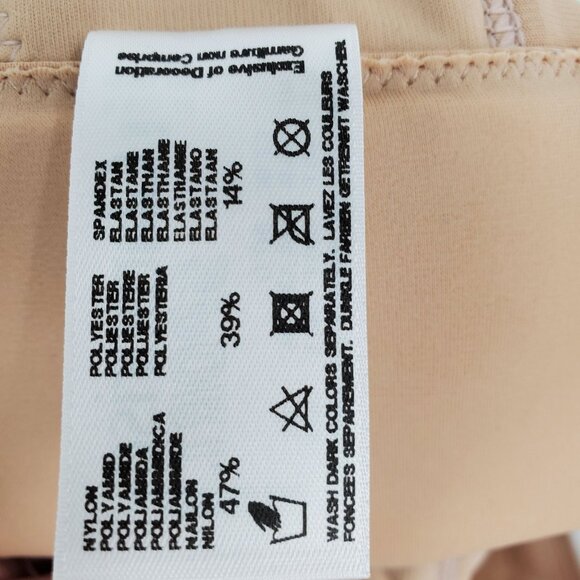 Glamorise Sport Women's Nude Wide Strap Sports Bra Bra Size 40F - Picture 4 of 8